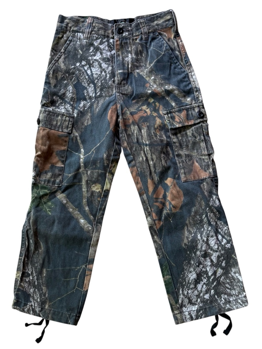 Redhead boys small camouflage cargo pants pockets adjustable realtree